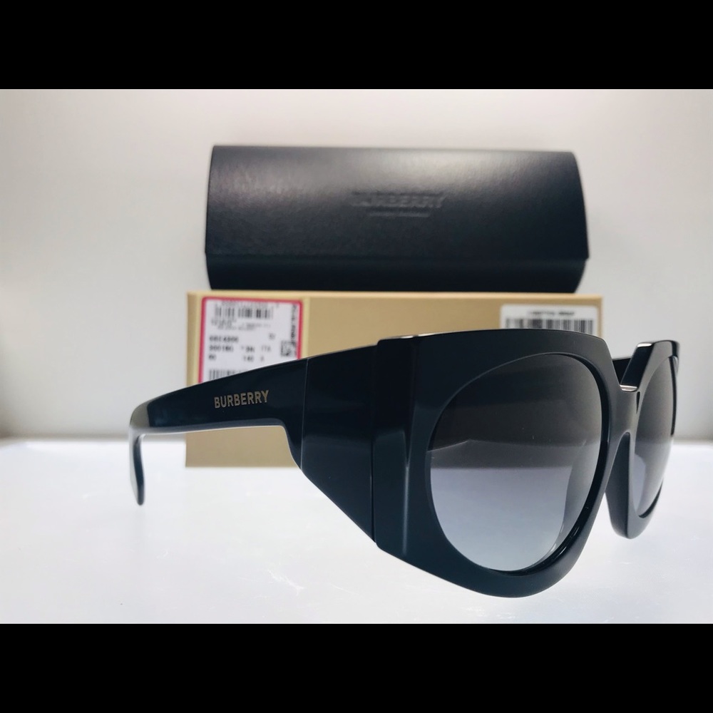 Black Be 4306 30018g Oval Sunglasses - Picture 3 of 10